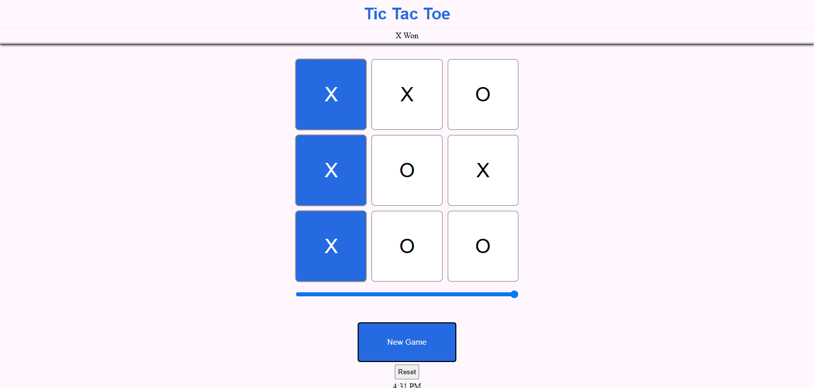 Tic-Tac-Toe Engine
